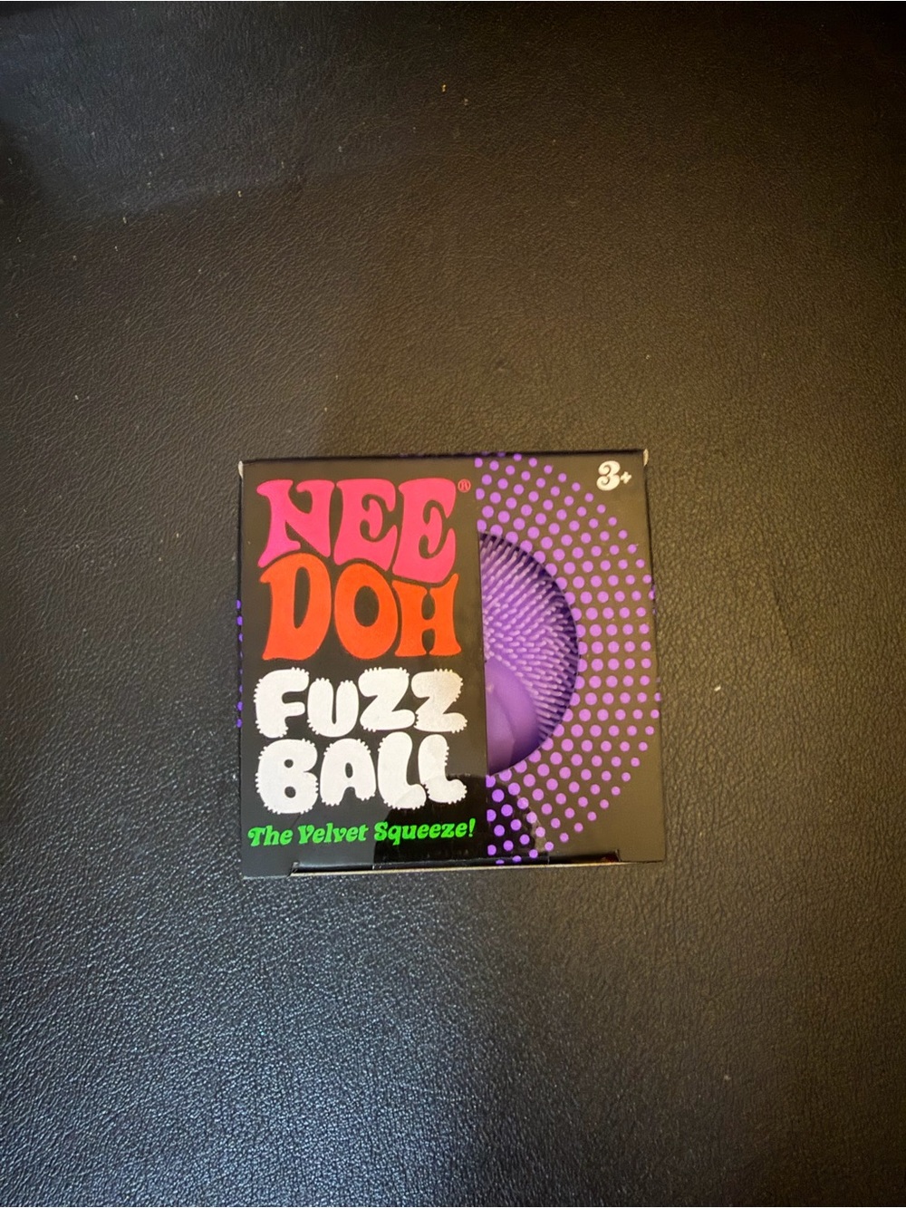 NWT Fuzz Ball Kids Toy - Purple